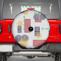 Vintage Lapita Spare Tire Cover Iconic Double Face Pattern