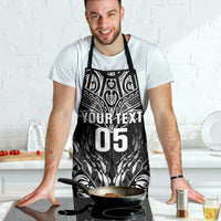 Custom New Zealand Fishing Apron Aotearoa Maori Koru - Polynesian Pride