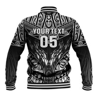Custom New Zealand Fishing Baseball Jacket Aotearoa Maori Koru LT05 - Polynesian Pride