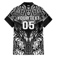 Custom New Zealand Fishing Family Matching Short Sleeve Bodycon Dress and Hawaiian Shirt Aotearoa Maori Koru - Polynesian Pride