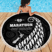 New Zealand Marathon Beach Blanket Maori Style