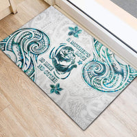 New Zealand Aotearoa Hari Ra Mama Rubber Doormat A Mother's Love Is Like No Otter
