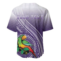 Personalized Manua High School Baseball Jersey Polynesian Tribal Pattern