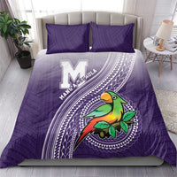 Manua High School Bedding Set Polynesian Tribal Pattern
