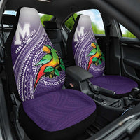 Manua High School Car Seat Cover Polynesian Tribal Pattern