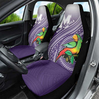 Manua High School Car Seat Cover Polynesian Tribal Pattern
