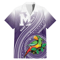 Personalized Manua High School Family Matching Mermaid Dress and Hawaiian Shirt Polynesian Tribal Pattern