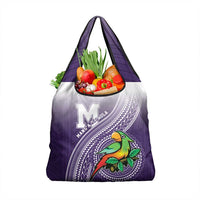 Manua High School Grocery Bag Polynesian Tribal Pattern