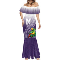 Personalized Manua High School Mermaid Dress Polynesian Tribal Pattern LT05 - Polynesian Pride