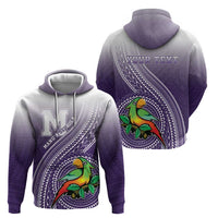 Personalized Manua High School Zip Hoodie Polynesian Tribal Pattern