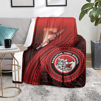 Fagaitua High School Blanket Polynesian Tribal Pattern