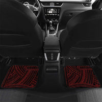 Fagaitua High School Car Mats Polynesian Tribal Pattern