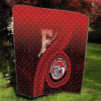 Fagaitua High School Quilt Polynesian Tribal Pattern