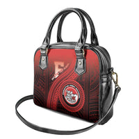 Fagaitua High School Shoulder Handbag Polynesian Tribal Pattern