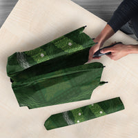 Hawaiian Quilt Umbrella Pele Hair Hinahina Lei Green Version LT05 - Polynesian Pride
