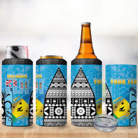 Personalised Malampa Fiji Day 2026 4 in 1 Can Cooler Tumbler Unique Style LT05 - Polynesian Pride