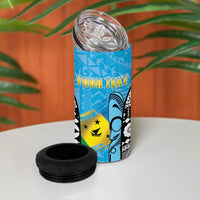 Personalised Malampa Fiji Day 2026 4 in 1 Can Cooler Tumbler Unique Style LT05 - Polynesian Pride