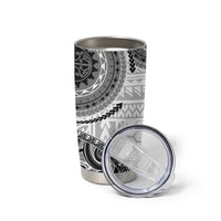 New Zealand White Maori Koru Simple Style Tumbler Cup