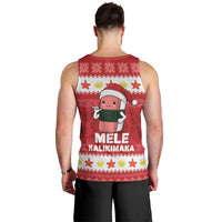 Hawaii Funny Christmas Men Tank Top Spam Musubi Santa