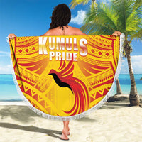 Papua New Guinea Rugby Beach Blanket Kumul Pride Go Champions