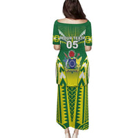 Cook Islands Rugby Custom Puletasi The Kukis Go Champions