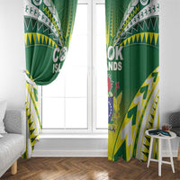 Cook Islands Rugby Window Curtain The Kukis Go Champions