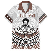 Fiji Rugby Custom Family Matching Off The Shoulder Long Sleeve Dress and Hawaiian Shirt Fijian Bati Go Champions