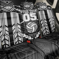 Custom Polynesia Beach Volleyball Back Car Seat Cover Polynesian Tribal Pattern LT05 - Polynesian Pride