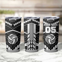 Custom Polynesia Beach Volleyball Tumbler Cup Polynesian Tribal Pattern LT05 - Polynesian Pride