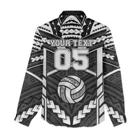 Custom Polynesia Beach Volleyball Women Casual Shirt Polynesian Tribal Pattern LT05 - Polynesian Pride