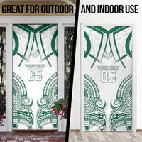 Custom Hawaii Volleyball Door Cover Polynesian Pattern LT05 - Polynesian Pride