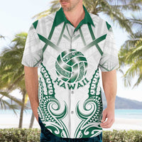 Custom Hawaii Volleyball Hawaiian Shirt Polynesian Pattern - Polynesian Pride