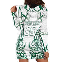 Custom Hawaii Volleyball Hoodie Dress Polynesian Pattern LT05 - Polynesian Pride