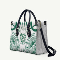 Hawaii Volleyball Leather Bag Polynesian Pattern LT05 Teal - Polynesian Pride