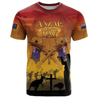 ANZAC Day T Shirt Australia And New Zealand Slouch Hats
