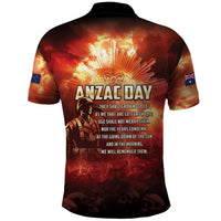 Honouring The ANZAC Spirit Polo Shirt Gallipoli Lest We Forget LT05 - Polynesian Pride