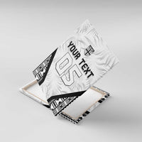 Custom Fiji 2026 Rugby Canvas Wall Art Fijian Tapa Pattern