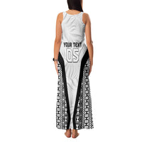 Custom Fiji 2026 Rugby Family Matching Tank Maxi Dress and Hawaiian Shirt Fijian Tapa Pattern