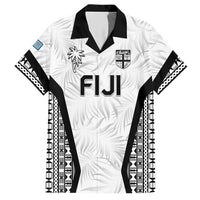 Custom Fiji 2026 Rugby Hawaiian Shirt Fijian Tapa Pattern LT05 White - Polynesian Pride