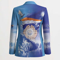 Personalised Marshall Islands Remembrance Day Blazer We Will Always Remember