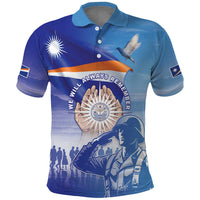 Personalised Marshall Islands Remembrance Day Polo Shirt We Will Always Remember