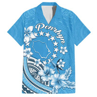 Personalised Penrhyn Gospel Day Family Matching Summer Maxi Dress and Hawaiian Shirt Cook Islands Tribal Pattern