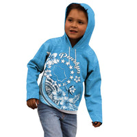 Personalised Penrhyn Gospel Day Kid Hoodie Cook Islands Tribal Pattern