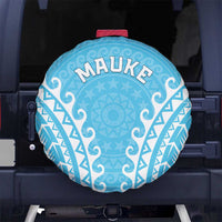 Custom Cook Islands Mauke Spare Tire Cover Polynesian Tribal Tattoo