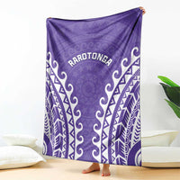 Custom Cook Islands Rarotonga Blanket Polynesian Tribal Tattoo