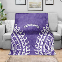 Custom Cook Islands Rarotonga Blanket Polynesian Tribal Tattoo