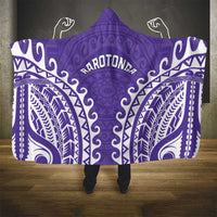 Cook Islands Rarotonga Hooded Blanket Polynesian Tribal Tattoo LT05 - Polynesian Pride