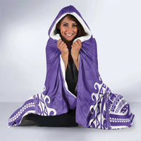 Cook Islands Rarotonga Hooded Blanket Polynesian Tribal Tattoo LT05 - Polynesian Pride