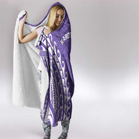 Cook Islands Rarotonga Hooded Blanket Polynesian Tribal Tattoo LT05 - Polynesian Pride