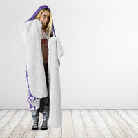 Cook Islands Rarotonga Hooded Blanket Polynesian Tribal Tattoo LT05 - Polynesian Pride